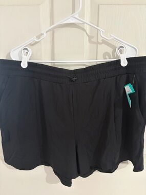 We Wander Womens XXL Shorts NWT Black Athletic Lounge